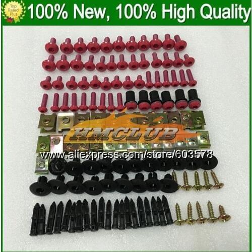 Fairing bolts full screw kit For KAWASAKI NINJA ZX2R ZXR250 1990 1991 1992 ZX 2R ZXR 250 ZX-2R 90 92 CL3 Nuts bolt screws Nut