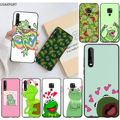 Kermit the frog meme Phone Case for Huawei P40 P30 P20 lite Pro Mate 30 20 Pro P Smart 2020 prime