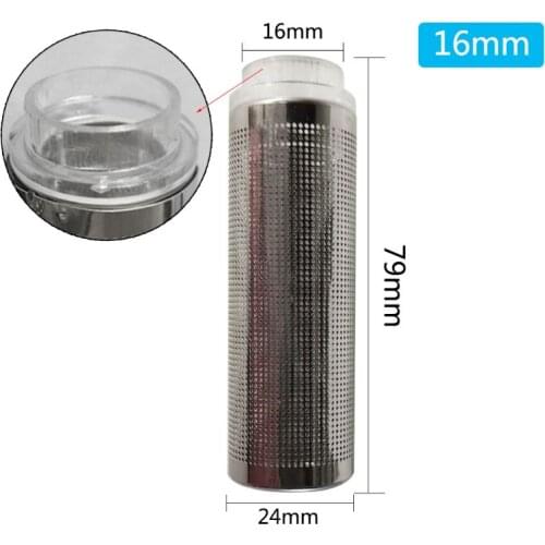 Fish Tank Filter Aquarium Trachea Stainless Steel Protective Sleeve