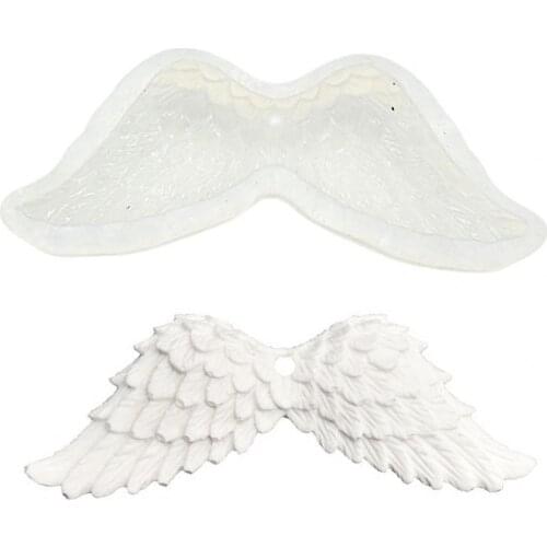 Angel Wing Mold Perfect Result Multi-functional Silicone Cake Decoration Baking Mold for Cake Making Silicone Mold Wholesale