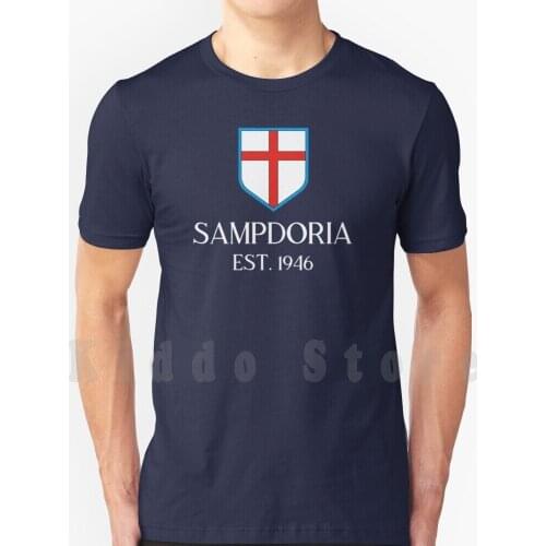 Sampdoria T Shirt Men Cotton Cotton S-6xl Sampdoria Uc Sampdoria Unione Calcio Sampdoria La Samp Il Doria Genoa Italia Italy