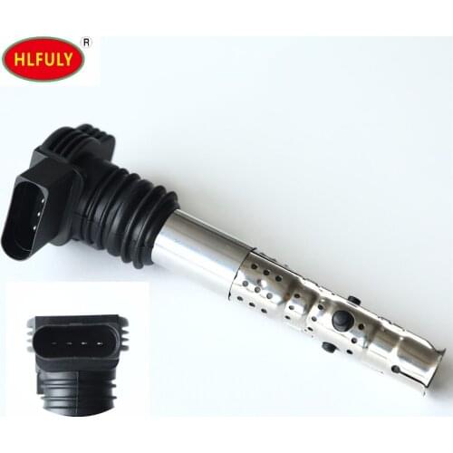 4pcs free shipping Ignition Coil 0986221024 06A905115 06A905115A,06A905115B,06B905115G H J L N M R for Audi