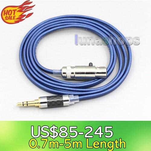 LN006822 High Definition 99% Pure Silver Earphone Cable For AKG Q701 K702 K271 K272 K240 K141 K712 K181 K267 K712 Headphone