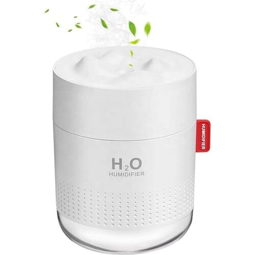 Seller Best Mini Humidifier Portable 500ml Wireless Cool Mist Nebulizer Car USB Ultrasonic Diffuser