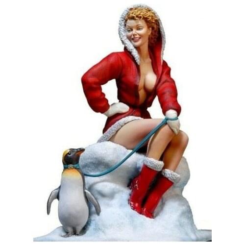 1/22 Scale Girl Resin Figure Building Kit