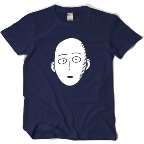 New One Punch Man Saitama cosplay t-shirt Cartoon Cool Men tshirt Women Cotton Loose Short-sleeve Tees tops