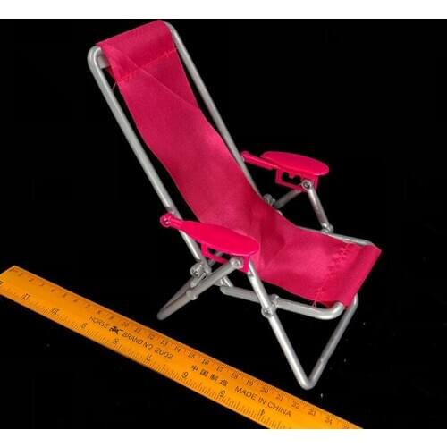 1/6 Scale Beach Deck Chair Lounge Models for 12''Figures Bodies Accessories