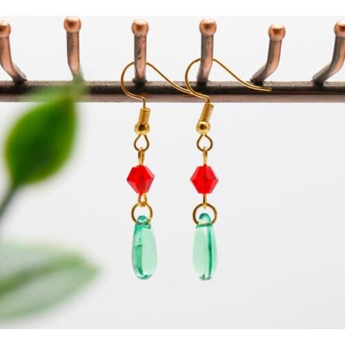 Howl Movings Castles Earrings Magic серьги Anime Fans Hanging Earrings Vintage Jewelry Birthday Gift For Girl Sophie And Flame