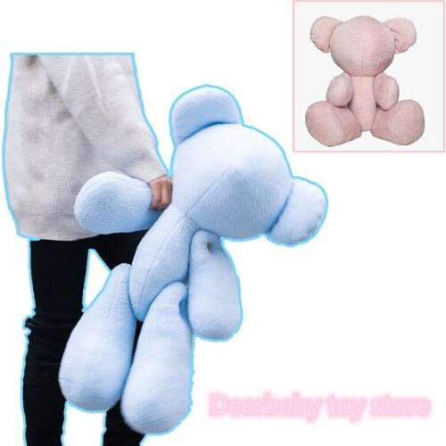 75cm Joint Bear PLush Toy Stuffed Cream Pink Blue Valentines Day Soft Teddy Bear Cuddly Plushie Doll Toys for Girl Present Gift