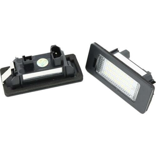 LED Car License Plate Light For BMW 3 series E90 Sedan E91 Touring E92 Coupe E93 Convertible M3 LED License Plate Light