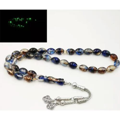 Luminous Tasbih Special Muslim Rosary Everything is new misbaha Eid Ramadan Gift islamic masbaha 33 prayer beads bracelet