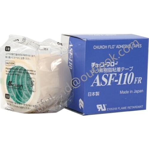 T0.08mm*W50mm*L10m made in japan CHUKOH FLO Adhesive Tapes ASF-110FR
