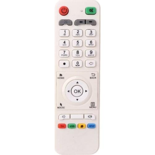 White Remote Control Controller Replacement for LOOL Loolbox IPTV Box GREAT BEE IPTV and MODEL 5 OR 6 Arabic Box Accessories
