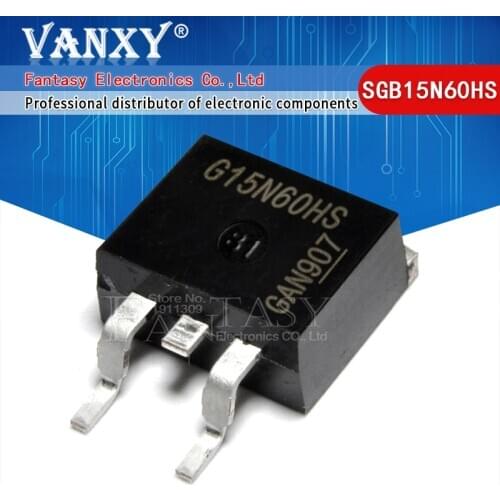10Pcs SGB15N60HS TO-263 SGB15N60 TO263 G15N60HS