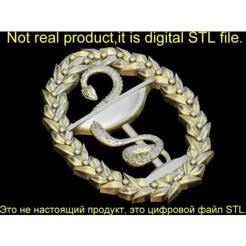 3D snakes in cup for CNC router engrave Artcam Aspire type3 STL format file M470