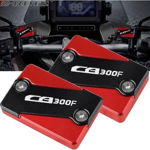 For HONDA CB300F CBR300R 2015-2018 2019 Motorcycle Accessories Front Brake Clutch Cylinder Fluid Reservoir Cover Cap With Logo