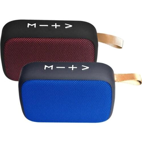 G2 Fabric Art Wireless Bluetooth-compatible Speaker Outdoor Card U Disk Audio Creative Portable Mini Subwoofer Wireless Speakers