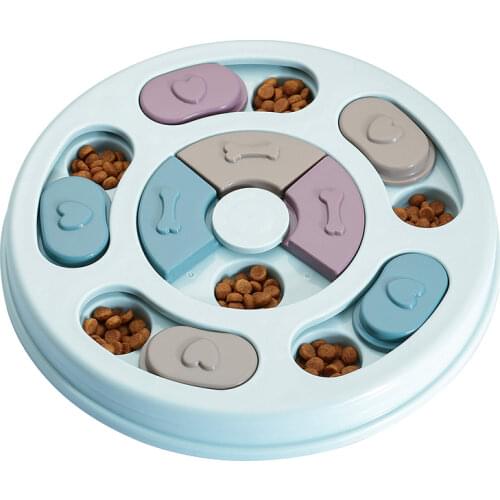 Dog Puzzle Toys Slow Feeder Interactive Increase Puppy IQ Food Dispenser Slowly Eating NonSlip Bowl Pet Cat Dogs Training Game