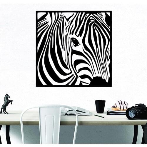 Colorful Zebra Wall Stickers Self Adhesive Art Wallpaper For Kids Rooms Nursery Room Decor Wall Decoration Murals
