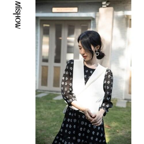 MISHOW 2021 Dress+Vest Clothes Sets Women MXA27T0066