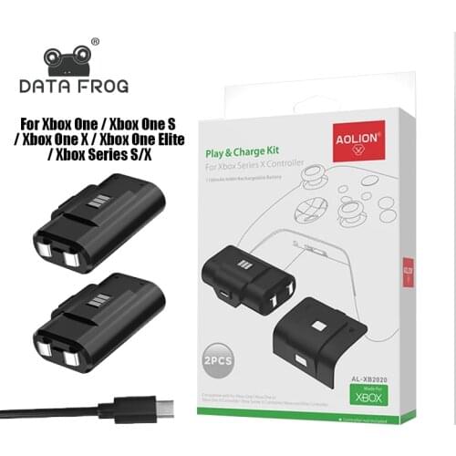 DATA FROG Charge Kit Rechargeable Battery For Xbox Series S X Durable Charge Pack Spare Battery For Xbox Series X Accessories