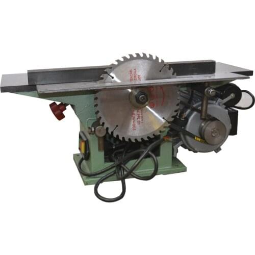 New Multifunctional three-in-one desktop woodworking planer planing machine household small high-power electric planer table saw