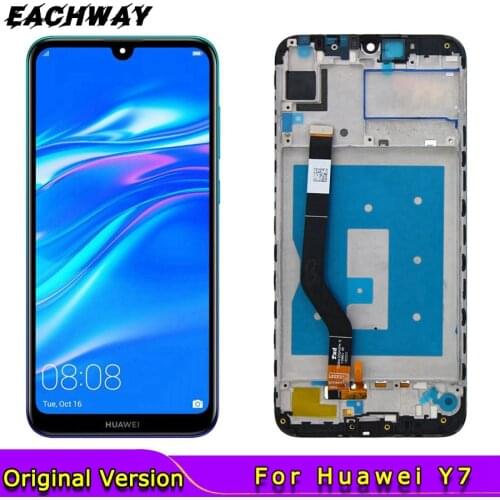 Original LCD for Huawei Y7 2019 DUB-LX3 DUB-L23 DUB-LX1 Display Touch Screen Panel For Huawei Y7 Prime 2019 Mobile Phone Screen