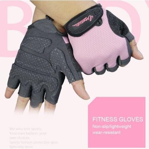 Fitness Gloves Training Trunage Half-finger Anti-slip Wrist Sports Gloves Dumbbell Horizontal Bar Sports