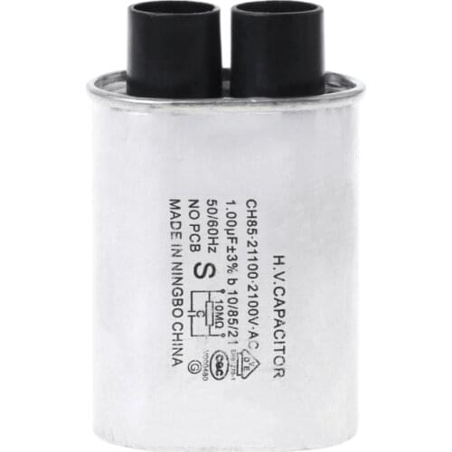 AC 2100V Microwave Oven High Voltage HV Capacitor 0.90μF Replacement Universal