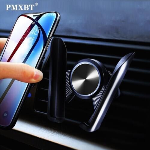 Universal Mobile Phone Car Holder Air Vent Stand Mount Gravity Bracket For IPhone 11 Xiaomi Samsung NO Magnetic Car Phone Holder