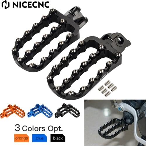 Enlarged Footrest Footpegs Foot Pegs Rest For Husqvarna 701 Enduro 701 Supermoto 2016-2021 For KTM 790 Adventure R 090 1190 950