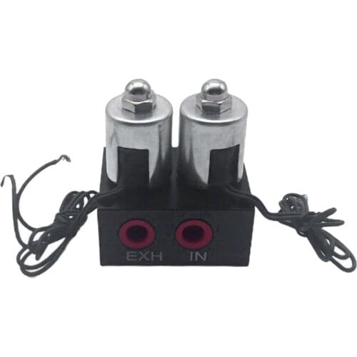 1/8 inches Direct Action Air Valve, Air Manifold Solenoid Valve Kit 12v, Universal