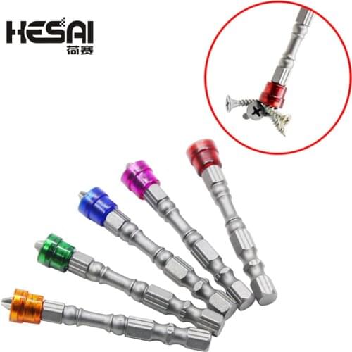 1PCS/5PCS S2 Alloy PH2 Single Head Magnetic Screwdriver Bits Anti-Slip 1/4 Inch Hexagon Handle Hand ToolsScrewdriver Set