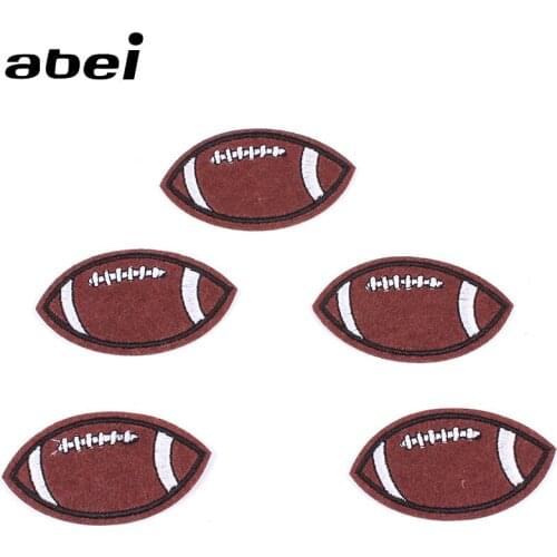 10pcs/lot Quality soccer Patch Iron On Clothing Badge Embroidery sewing Garment appliques DIY Jeans Coats Stickers Sewing Patch