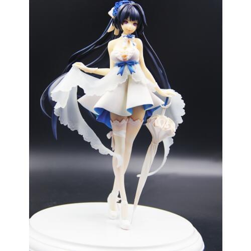 23CM Japanese anime figure MmiHoYo3 Raiden Mei wedding adress ver action figure collectible model toys for boys