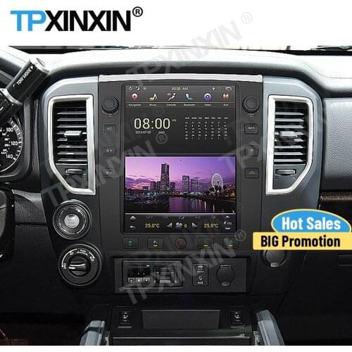 Tesla Carplay Car Radio Stereo Receiver Multimedia Android 9 For Nissan Titan Pickup GPS Navigation Player Audio Video Head Unit