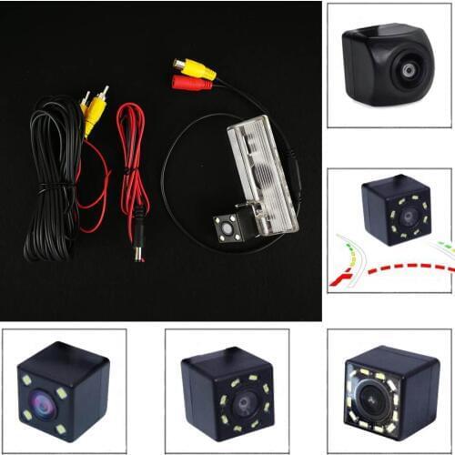 Car 12 LED Dynamic Trajectory Fisheye Night Vision Waterproof Rear View Camera For Suzuki Suzuki SX4 Sedan Alsvin V3 V5 CX20