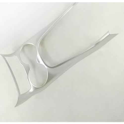 Car Styling Interior Gear Box & Water Cup Holder Frame Cover For Jeep Cherokee 2014-2017