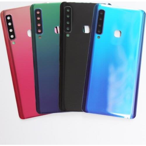 Original Rear Battery Door Case For Samsung Galaxy A9 2018 , A9 Star Pro, A9s SM-A920F/DS Back Glass Housing Cover + Adhesive