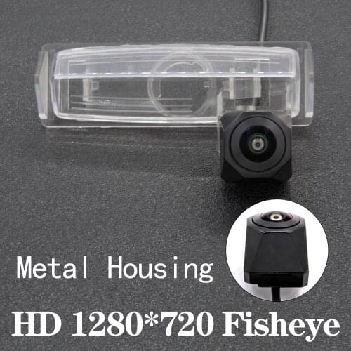 HD 1280*720 Fisheye Metal Housing Car Rear View Camera For Mitsubishi Pajero Sport PB/PC Montero Sport Nativa Challenger
