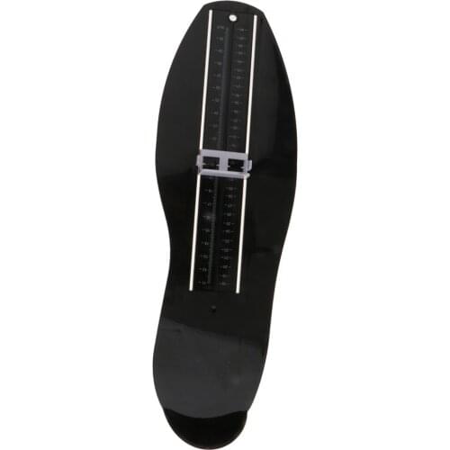 Footful Adults Foot Measure Shoes Gauge Tool Measurer for Men Women Black
