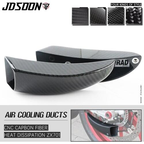 Carbon Fiber Air Ducts Brake Cooling Mounting kit Air Cooling Ducts System For DUCATI SuperSport Multistrada 1260 2017-2019 2016
