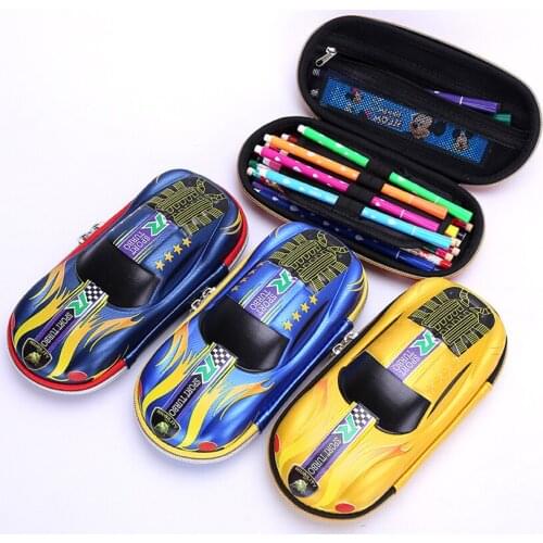 Pencil Cases For School Material Escolar Stationery Store Large Capacity School Supplies Kawaii Pen Box South Korea Bag For Boys
