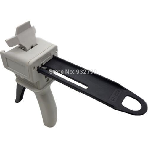50ml 10:1 Dispensing Gun AB Epoxy Resin Glue Gun 2-part Manual Applicator Glue Acrylic Adhesive Dispenser Caulking Gun Mixed