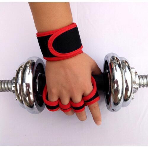 Anti-skid Fitness Semi Finger Sports Gloves Prevent Hand Aging Weightlifting Riding Training Gloves Wrist Protector Q1370CMB
