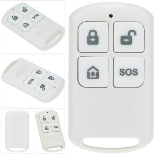 SmartYIBA 433Mhz Black Remote Controller Arm/Disarm SOS Button Wireless Plastic Remote Controller For YB103/YB104 Alarm System