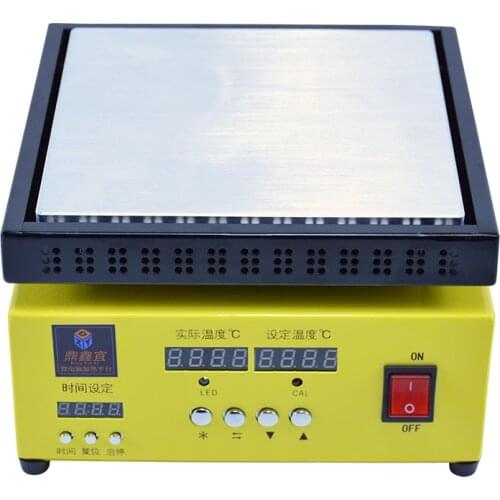 Laboratory adjustable temperature heating table digital display temperature control constant temperature heating platform 1000W