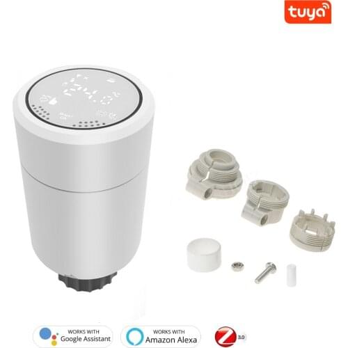 ZigBee Radiator Valve Thermostat Tuya App Control Temperature Smart
