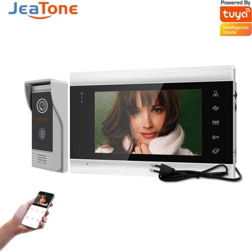 Doornanny Video Intercom System For Home Apartments Video Doorbell System 720P AHD Tuya Smart WiFi APP Remote Unlock