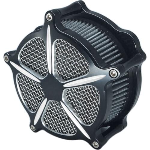 Motorcycle Intake Air Cleaner Filter Kit For Harley Sportster 883 XL 1200 Softail Dyna Touring Road King Street Glide FLST FXDLS